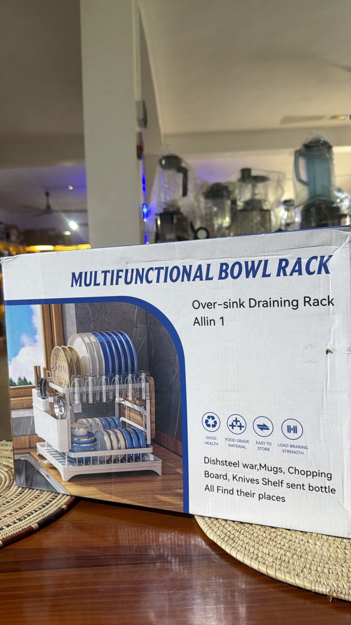 Multifunctional Bowl Rack